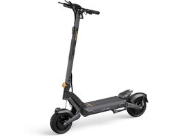 Ausom-L2-Max-Dual-Motor Elektrische Step‑Donkergrijs‑48V‑20,8Ah‑90km‑Actieradius‑2×1000W‑Motor‑IP54‑Off‑Road Step met NFC‑vergrendeling en Scharnierarmvering