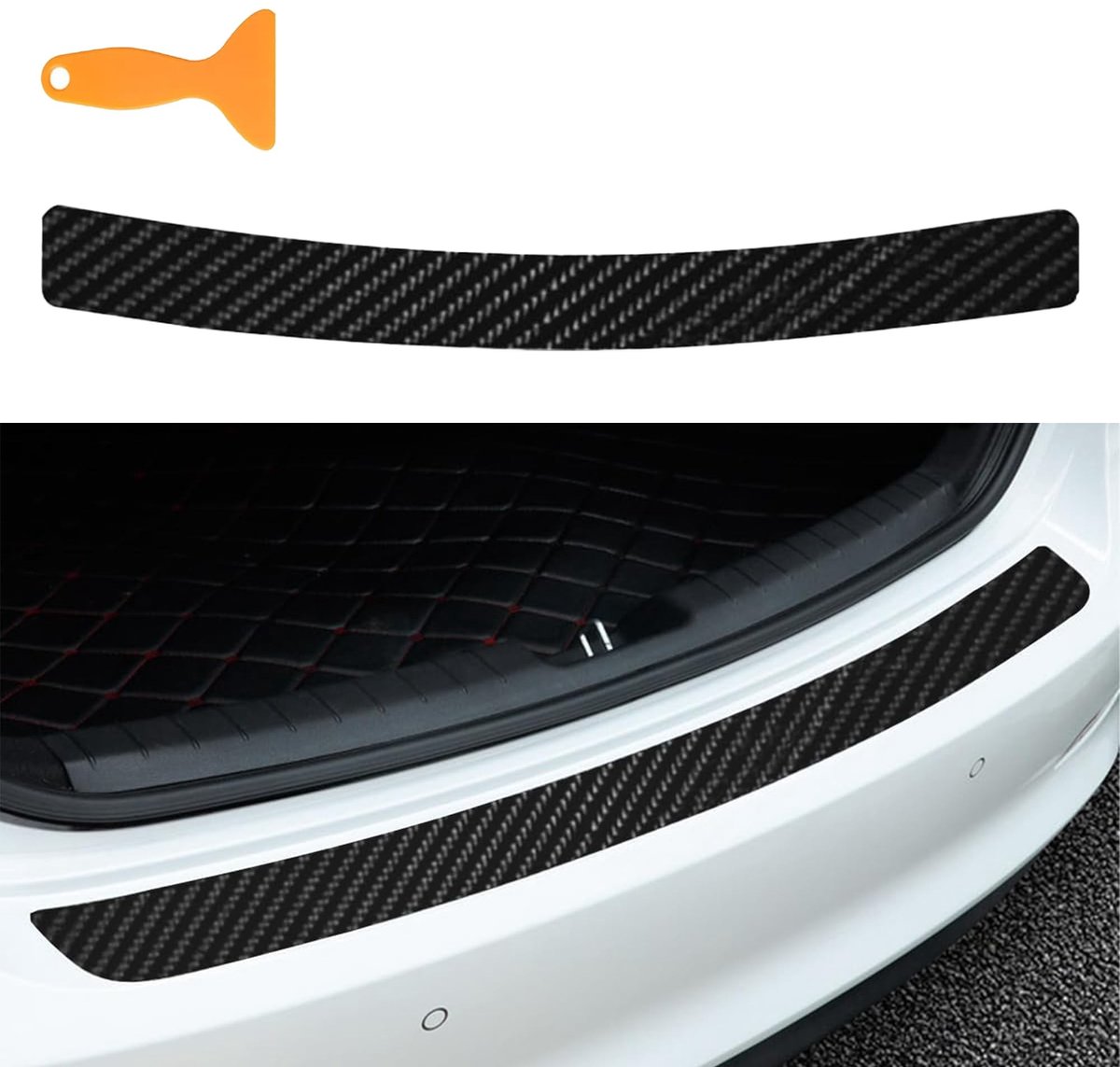SolidKeus - 4D Beschermfolie voor Deurstijlen van Auto's
