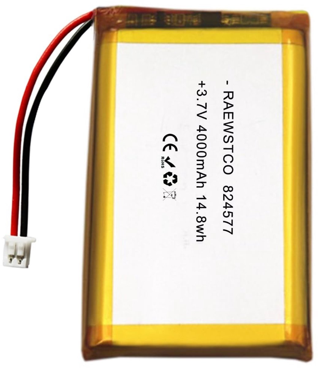 SolidKeus - 3,7 V 4000 mAh Lithiumbatterij voor Communicatiehelmen en Power Banks