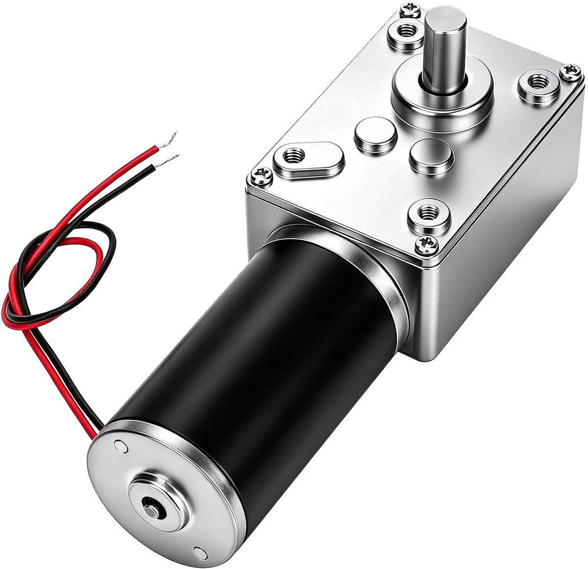 SolidKeus - Elektrische Worm Gear Motor 12V met Hoge Koppel