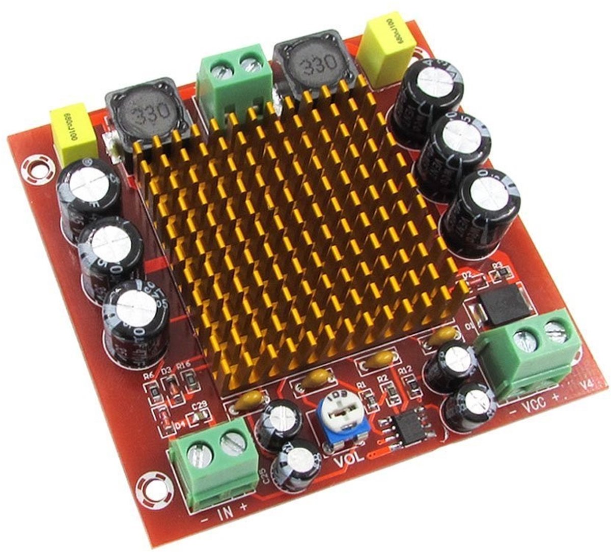 SolidKeus - Digitale Mono Versterker Board met 150W Vermogen