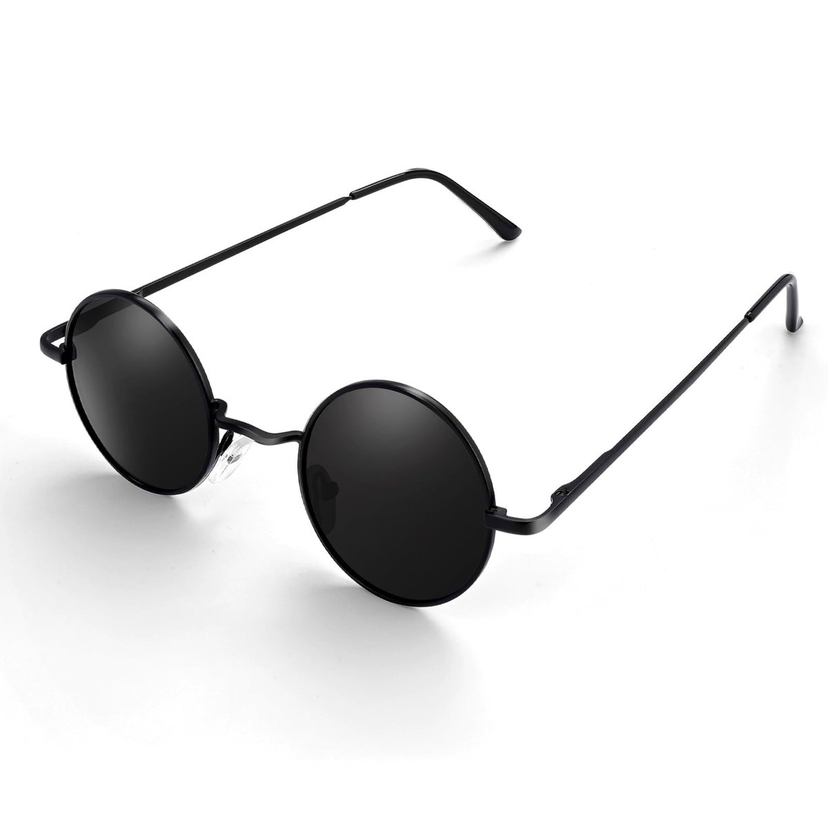 SolidKeus - Retro Hippie Zonnebrillen met Polaroid Lens voor Volwassenen