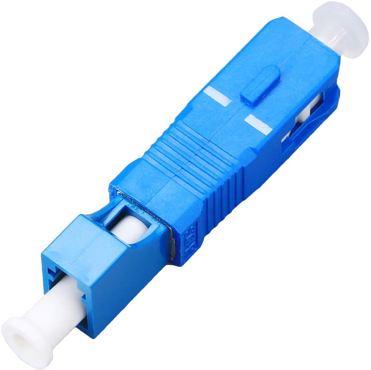 SolidKeus - SC naar LC Blauw Glasvezel Adapter