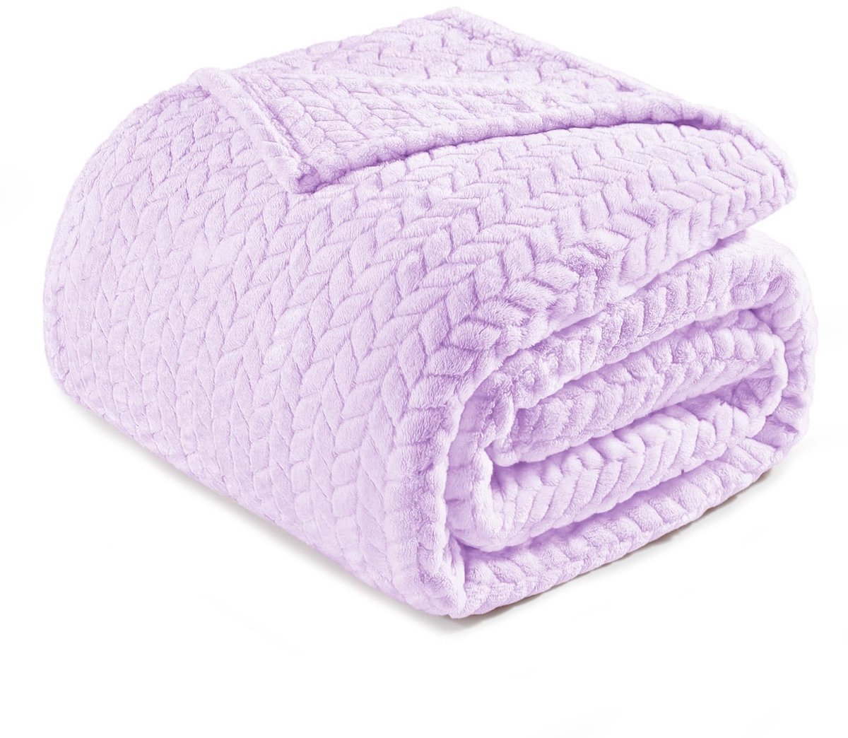 SolidKeus - King Size Flanellen Fleece Dekbed met Bladpatroon