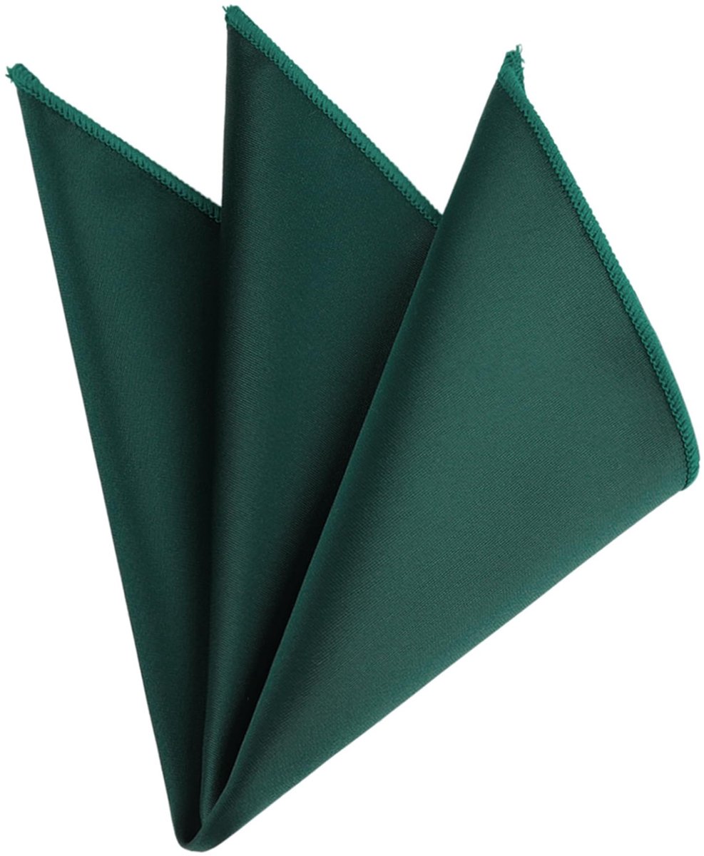 SolidKeus - Zwart Zakdoek voor Formele Gelegenheden 23 x 23 cm