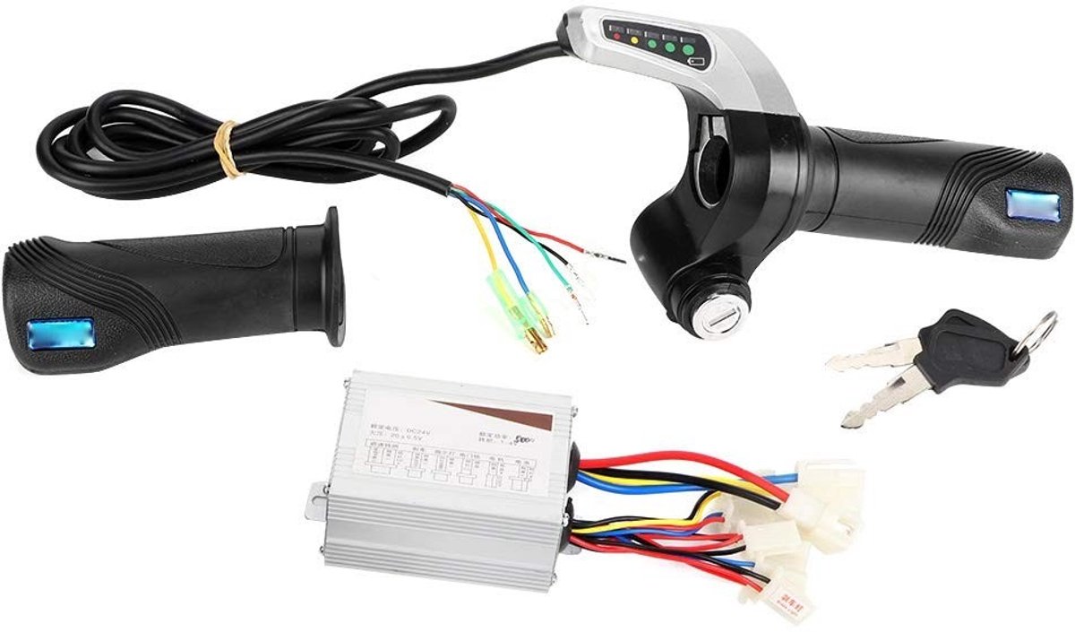 SolidKeus - 24V 500W Motor Controller voor Elektrische Fietsen en Scooters