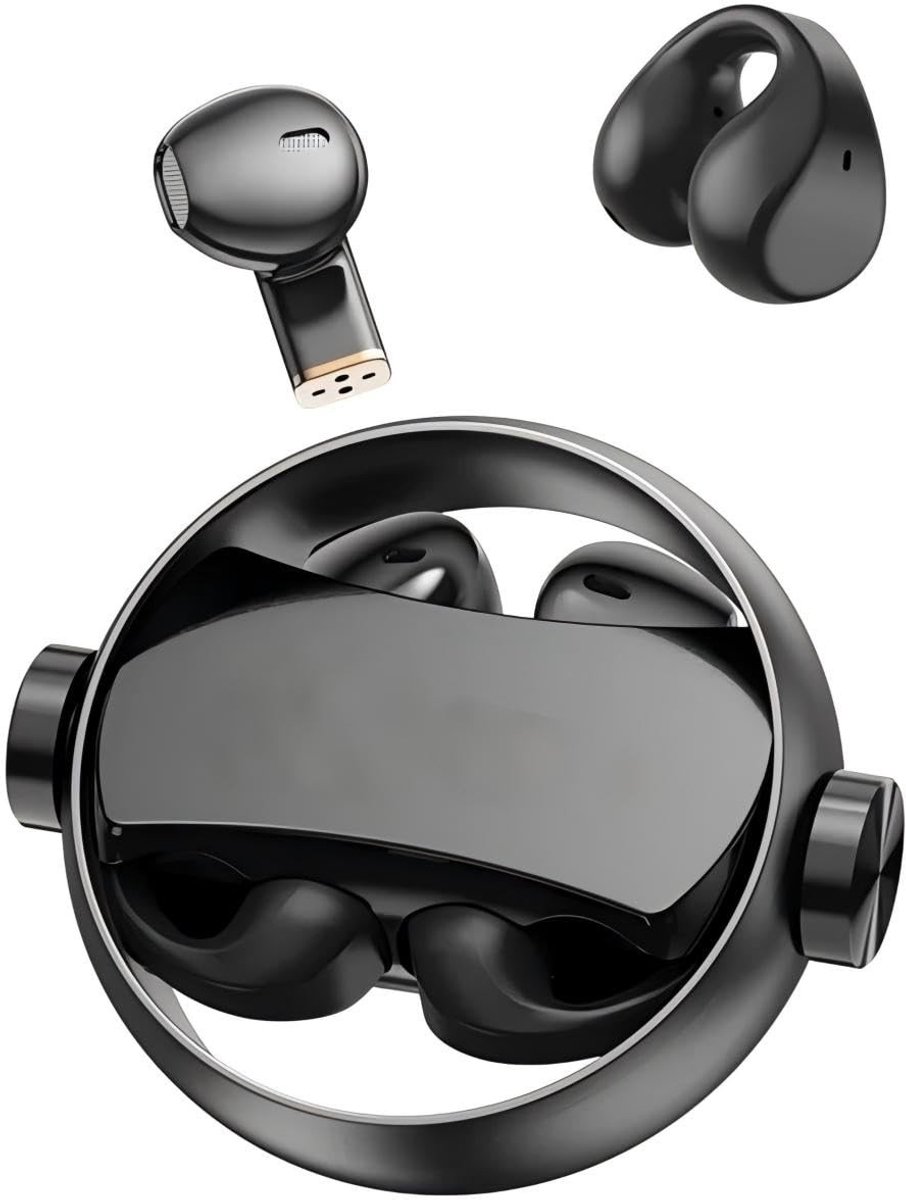 SolidKeus - 2-in-1 Bluetooth Hoofdtelefoonset met Ruisonderdrukking