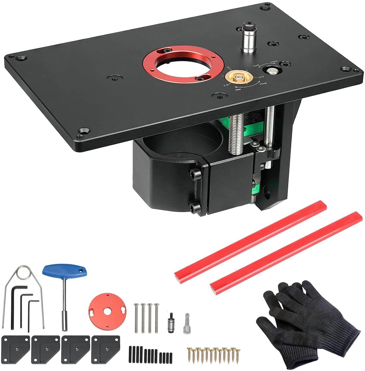 SolidKeus - CNC Aluminium Routertafel Lift voor Precisie Bewerking