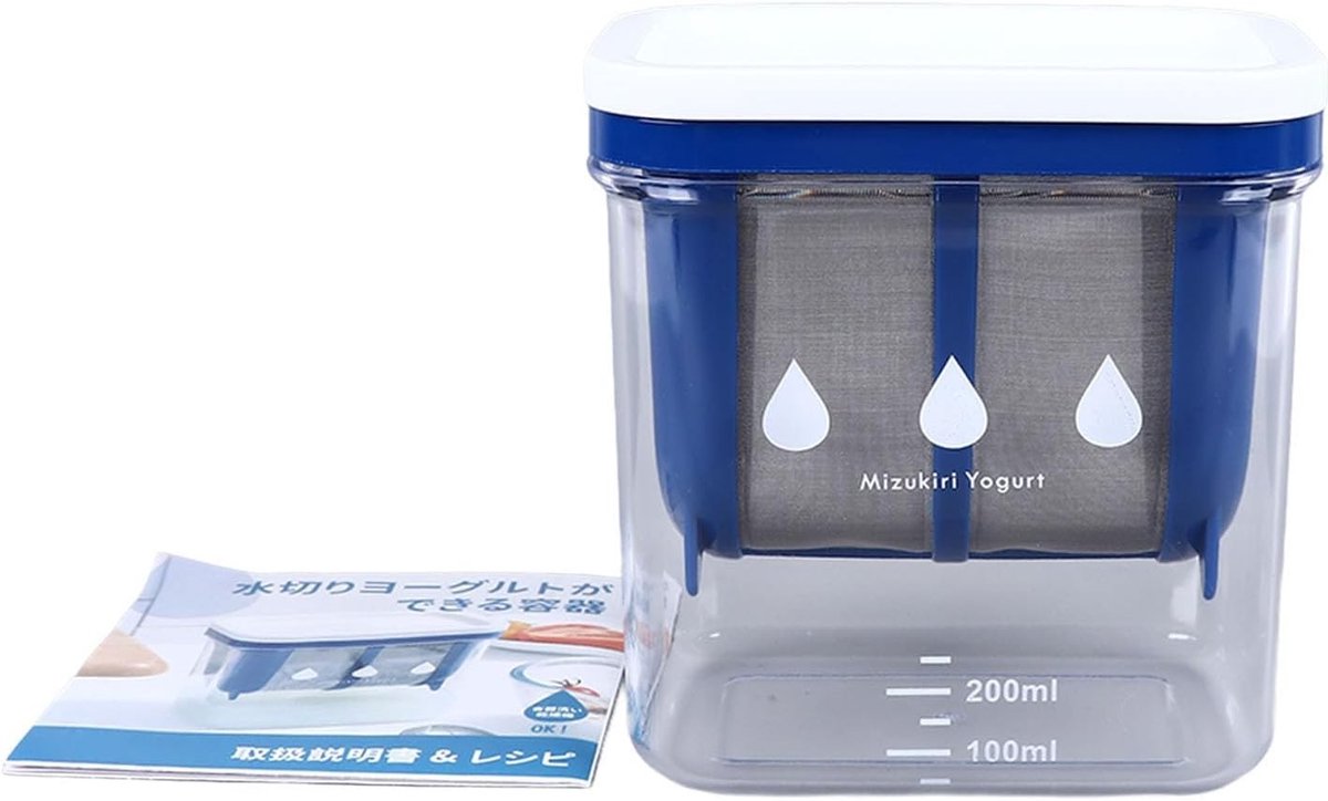 Yogurt Maker Strainer voor Griekse Yoghurt, Wei Separator met Fijn Gaas voor Sojamelk, Kefir en Fruitjus