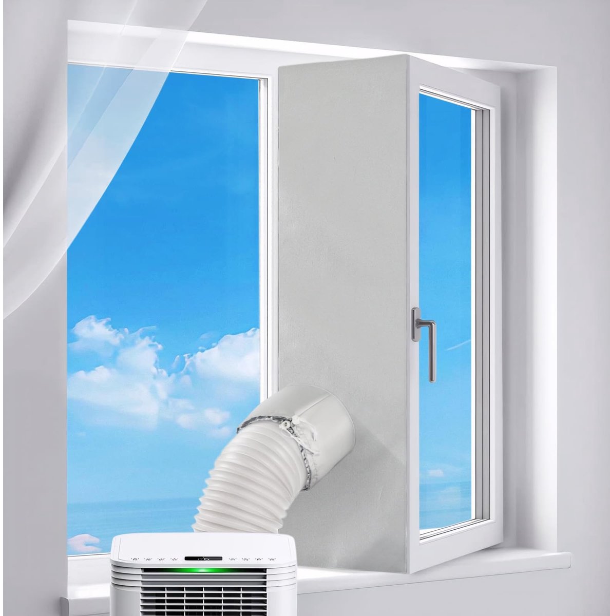 SolidKeus - Universele Raamsluiting voor Mobiele Airconditioners