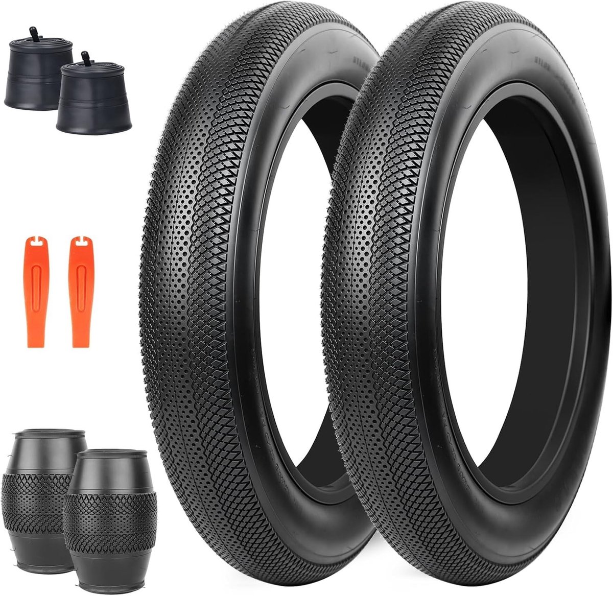 SolidKeus - Fatbike Fietsbanden 26 x 4.0 met Binnenbanden - Set van 2