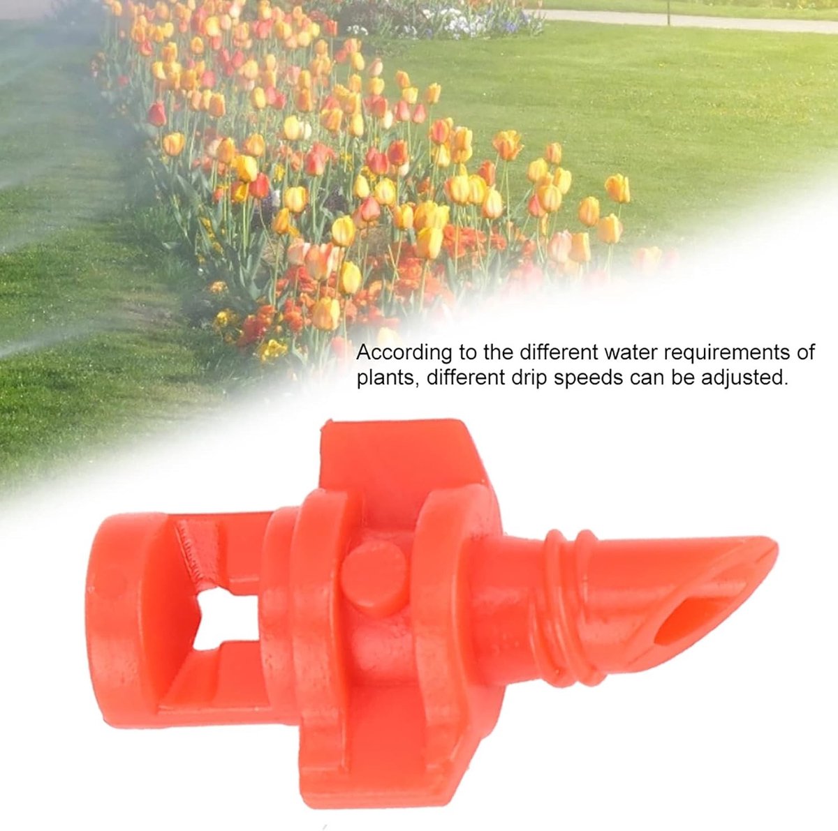 100 Stuks Micro Sprinklers voor Irrigatie, 360 Graden Mist Sprayers voor Tuin, Groenten en Planten