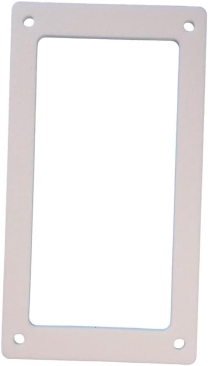 Ceramische vezelafdichtingen 220 x 120 x 4 mm voor inspectieklep, hittebestendige gasket voor openhaard en kachels, duurzame en flexibele oplossing voor optimale afdichting