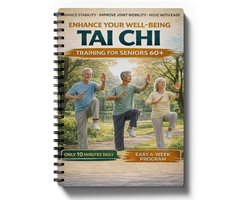ECTEATOY® Tai Chi voor Ouderen - Stap-voor-Stap Gids voor Pijnverlichting - 28-Dagen Challenge voor Thuis - Balans & Flexibiliteit