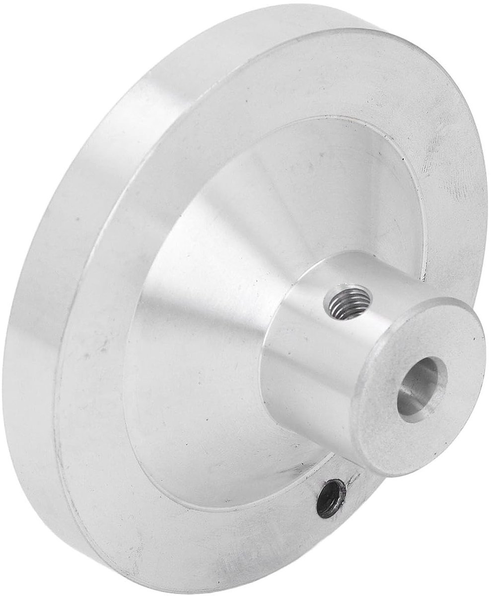 Draaibank Handwiel van Aluminiumlegering, CNC-gefreest Vervangend Handwiel met Ergonomische Draaibare Handgreep, Geschikt voor 0618 CJ18 CJ0618A 7x12 7x14 Draaibanken, Precisie en Duurzaamheid