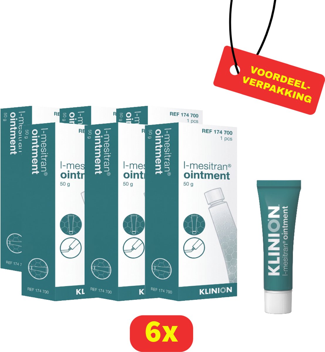 Mesitran Soft Antibacterieel Wondgel | 6x 50 gram | Voordeelverpakking!