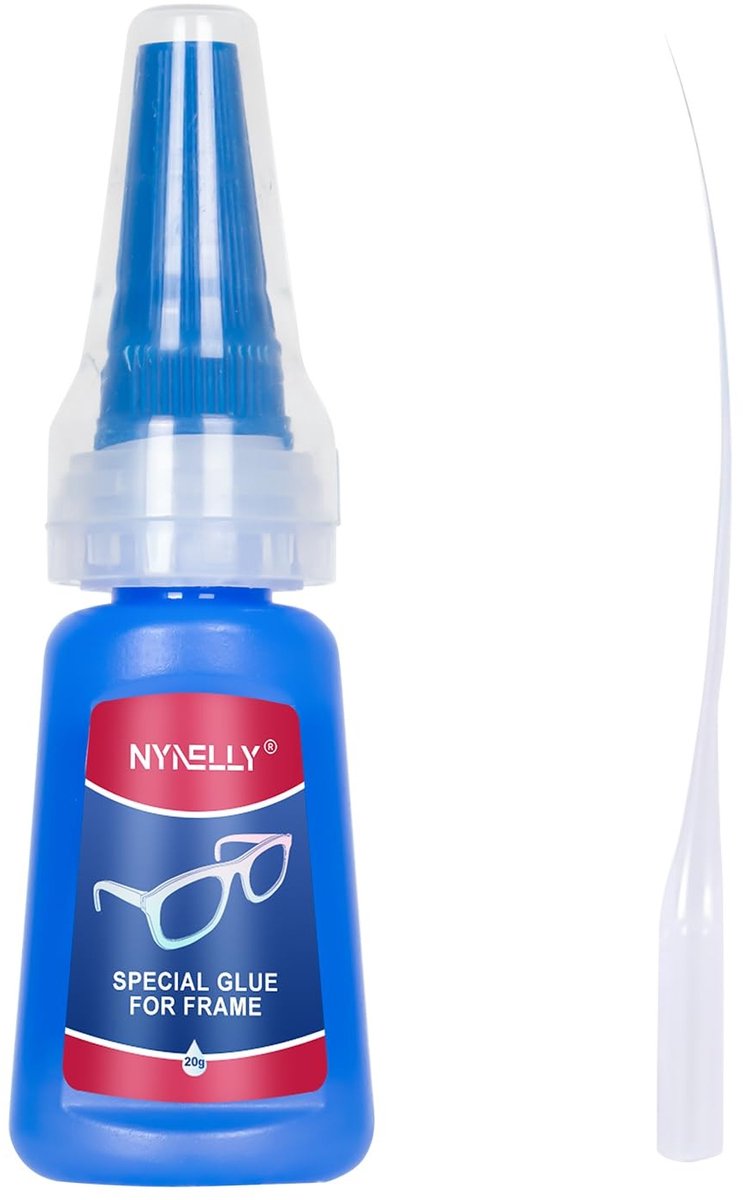 Omgoods - Superlijm voor Reparatie van Brilframes, 20g Heldere Liquid