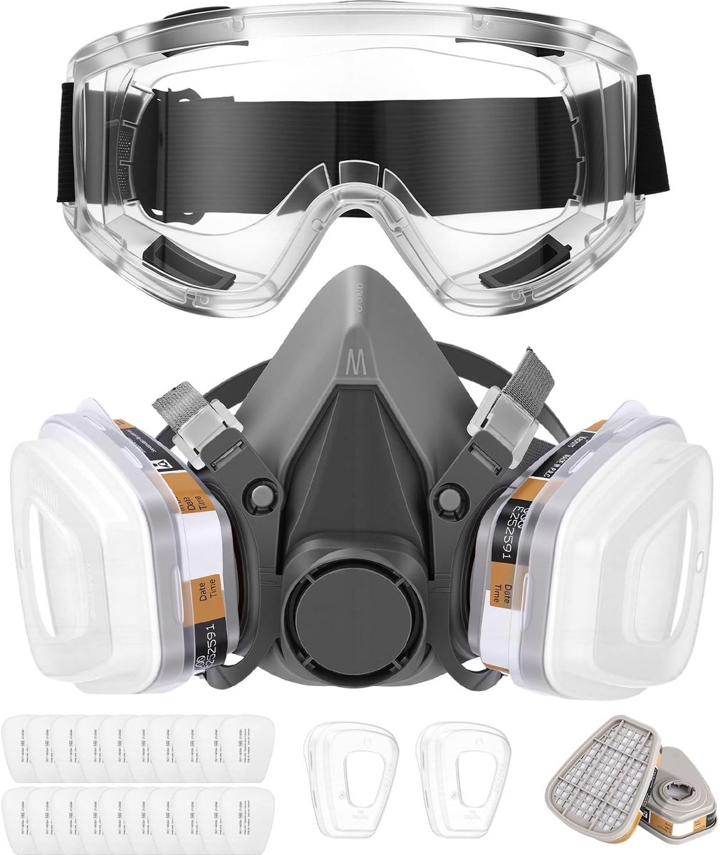 Omgoods - Stofmasker met Filter voor Adembescherming