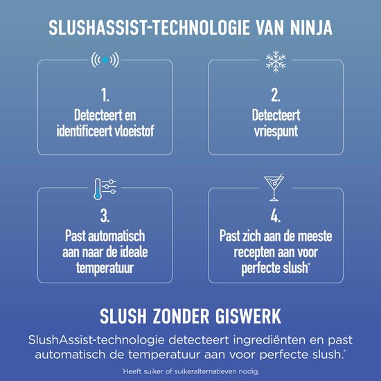 Ninja SLUSHi Twist Frozen Drink Maker met twee reservoirs van ieder 1420 ml, 2 schuine en 2 rechte tuiten voor dubbel zoveel of gemixte ijsdrankjes - Mokka - FS702EUBR — afbeelding 5