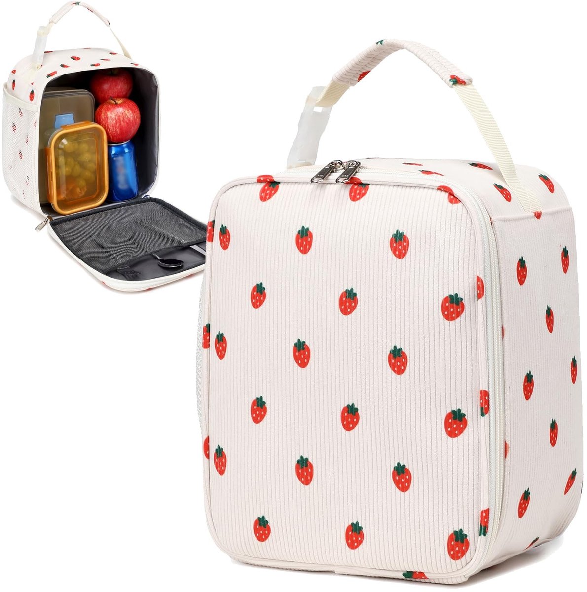 Omgoods - Geïsoleerde Lunchtas voor Kinderen met Praktische Indeling