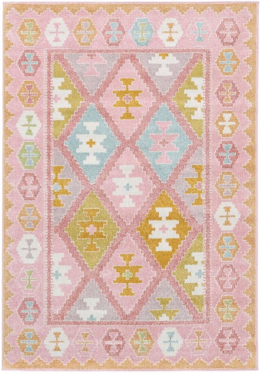 Tapijt, Rechthoekig, 160 x 230 cm | Moderne, Middelpolig, Alleen handwas, Oeko-Tex 100, UV-bestendig, Patio
