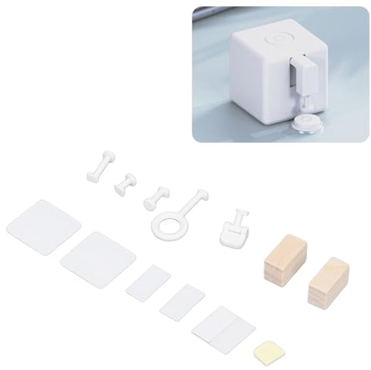 Accessoireset voor Smart Switch-knopdrukker, Multifunctionele Smart Fingerbot-knoppakketten Smart Button Pusher-hulpmiddelen voor thuis- en Timerbediening