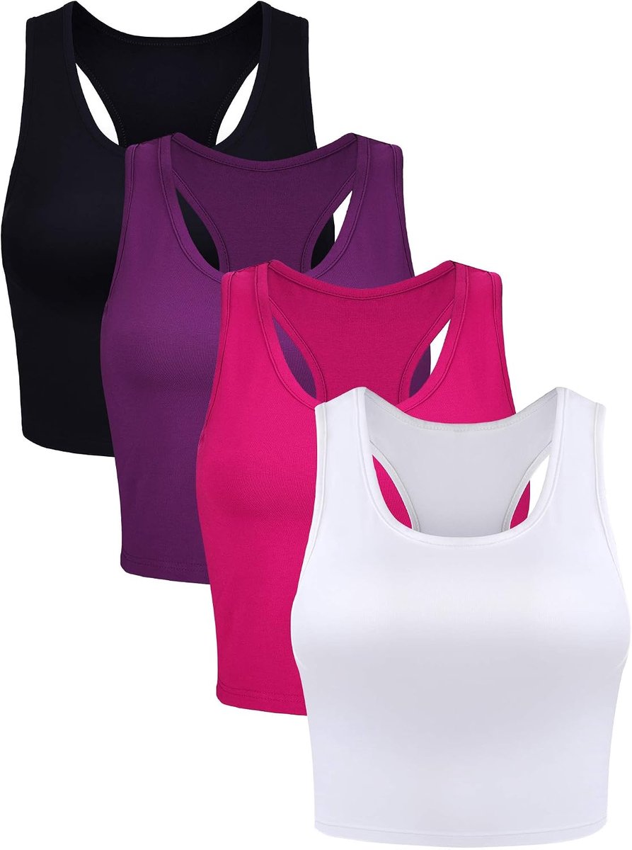 Basic Crop Top dames Basis