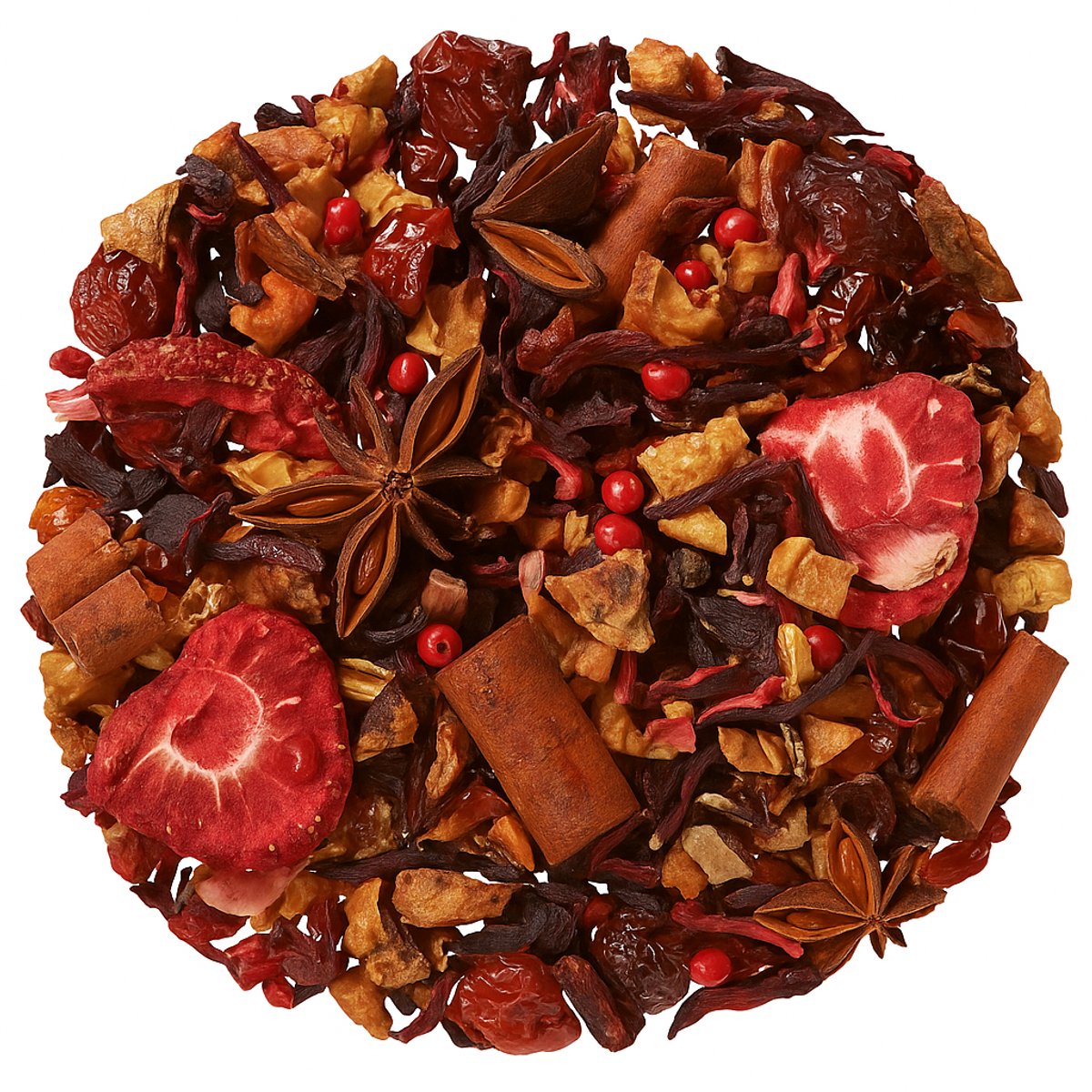 Christmas Berry Losse Thee - Winterse Vruchtenthee - Theemelange - 100 gram