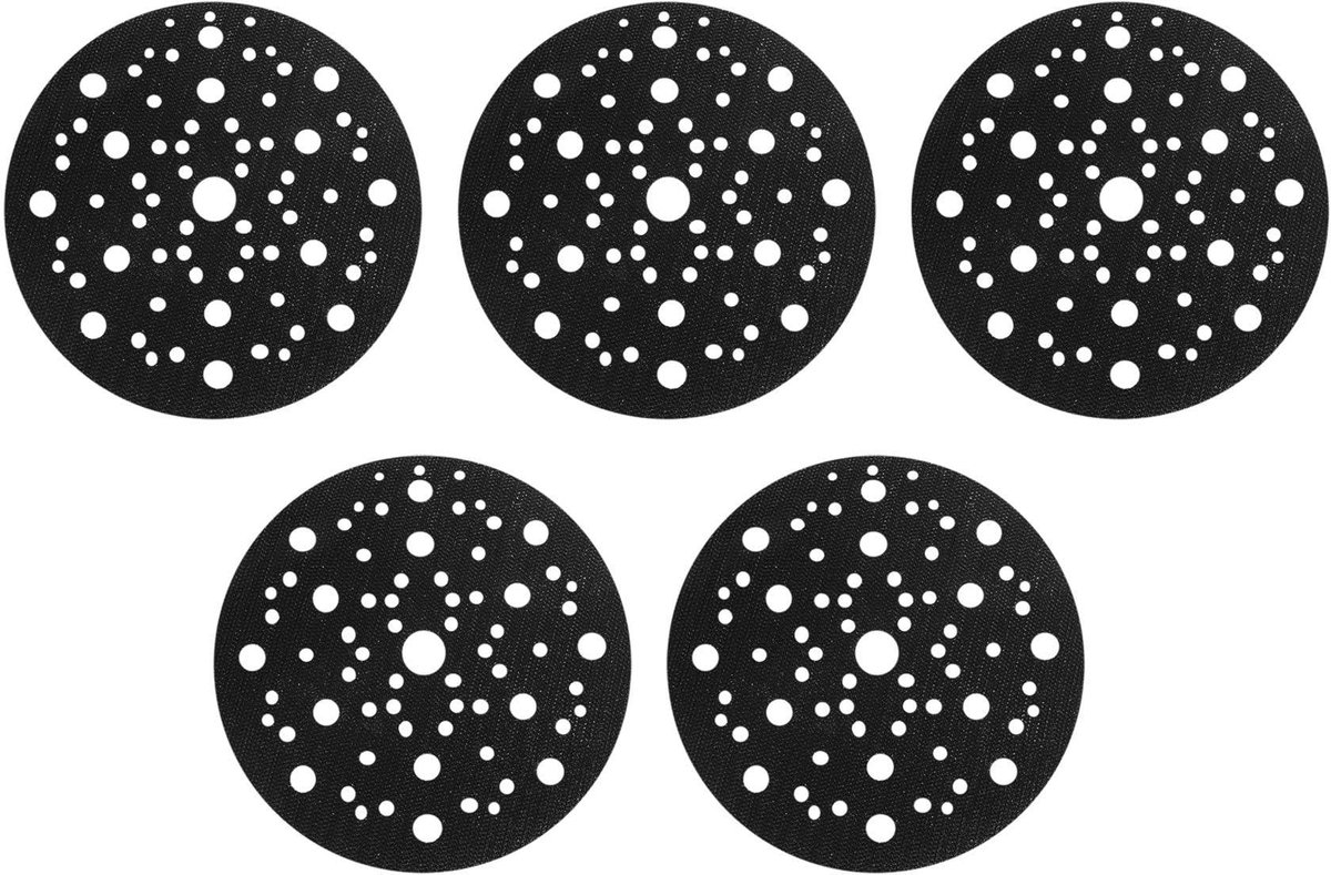 SolidKeus - Set van 5 Beschermende Pads voor Schuurmachines Ø 150 mm