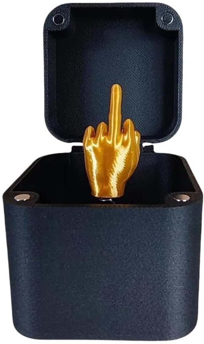 SolidKeus - Grappige Verrassingsdoos met Middelvinger Cadeau