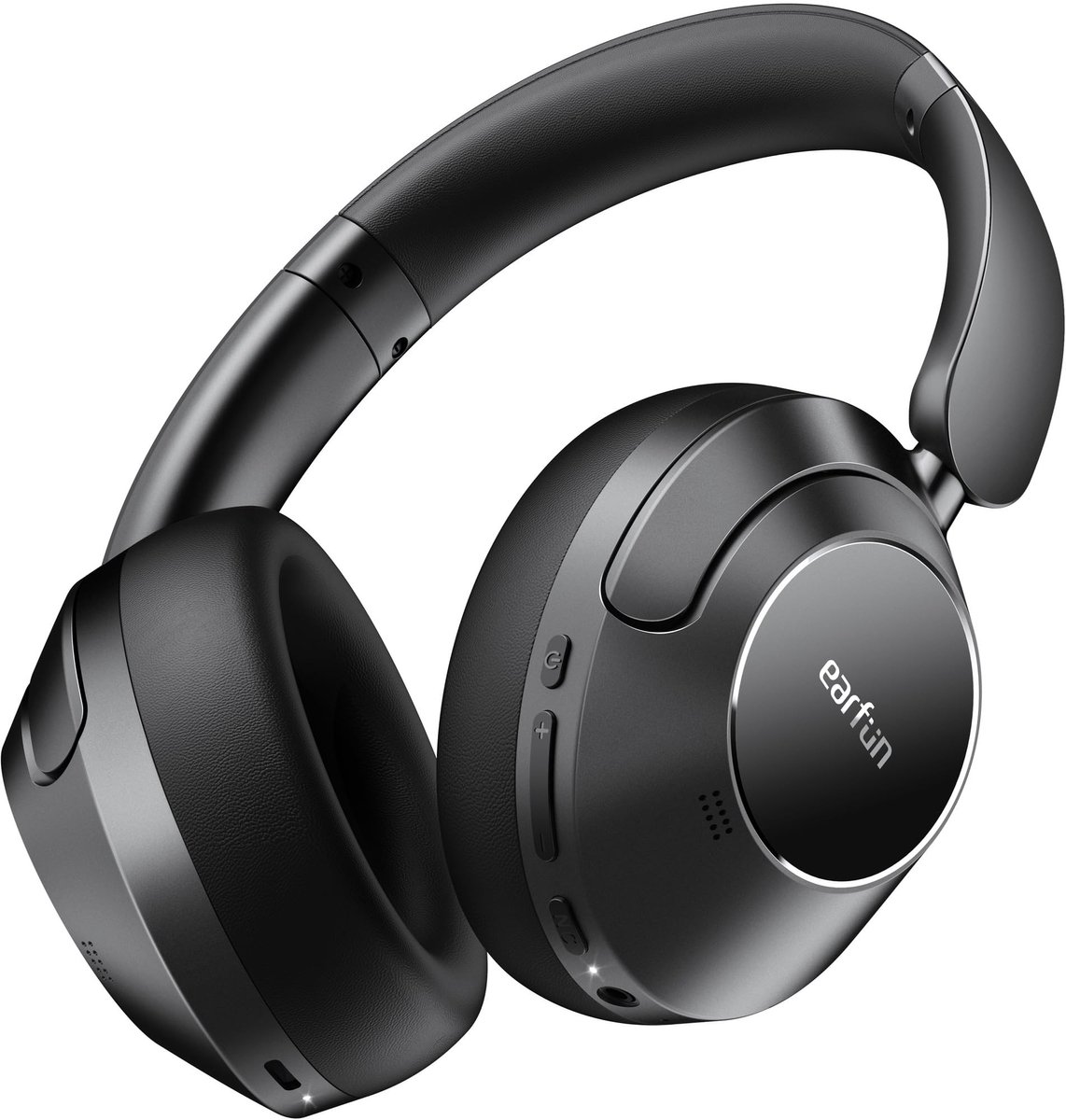 SolidKeus - Bluetooth Hoofdtelefoon met Actieve Ruisonderdrukking en 80 Uur Speeltijd
