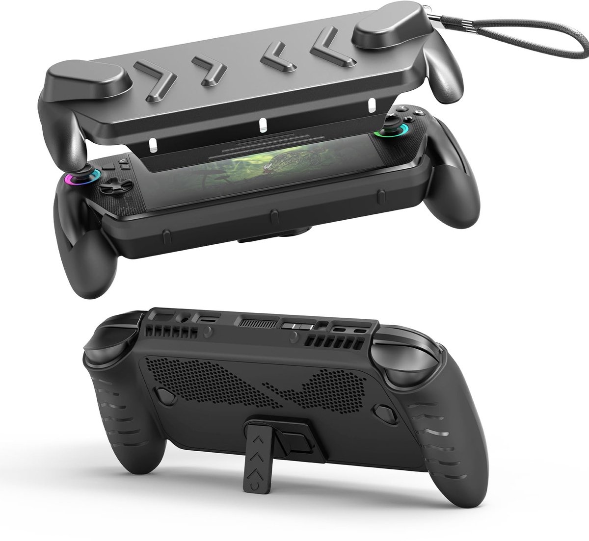SolidKeus - Beschermhoes voor ASUS ROG Xbox Ally, Zwart