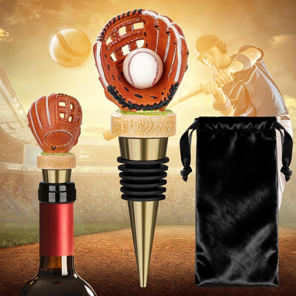 SolidKeus - Honkbal Handschoen Wijnstopper