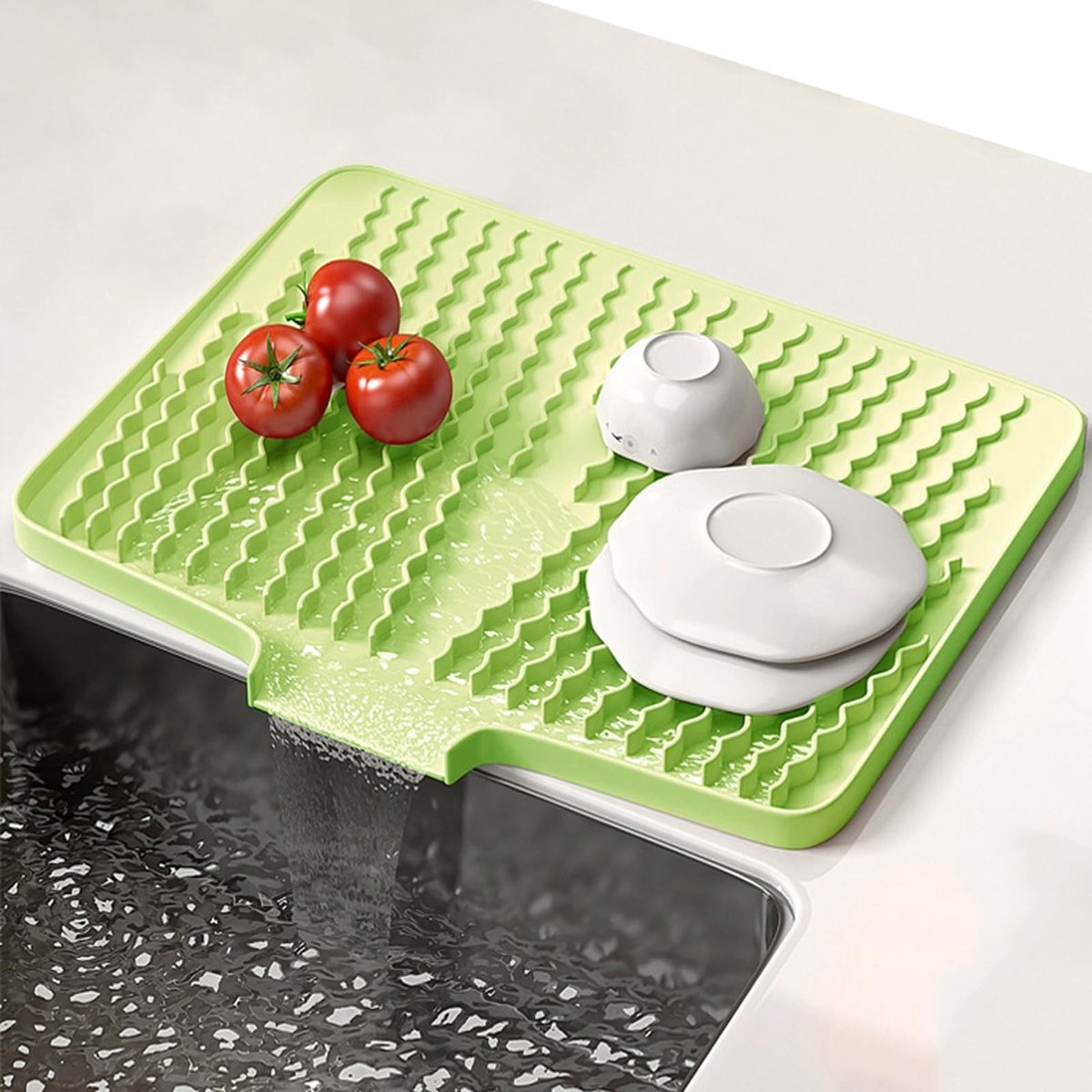 SolidKeus - Antislip Afdruipmat van Hittebestendig Siliconen