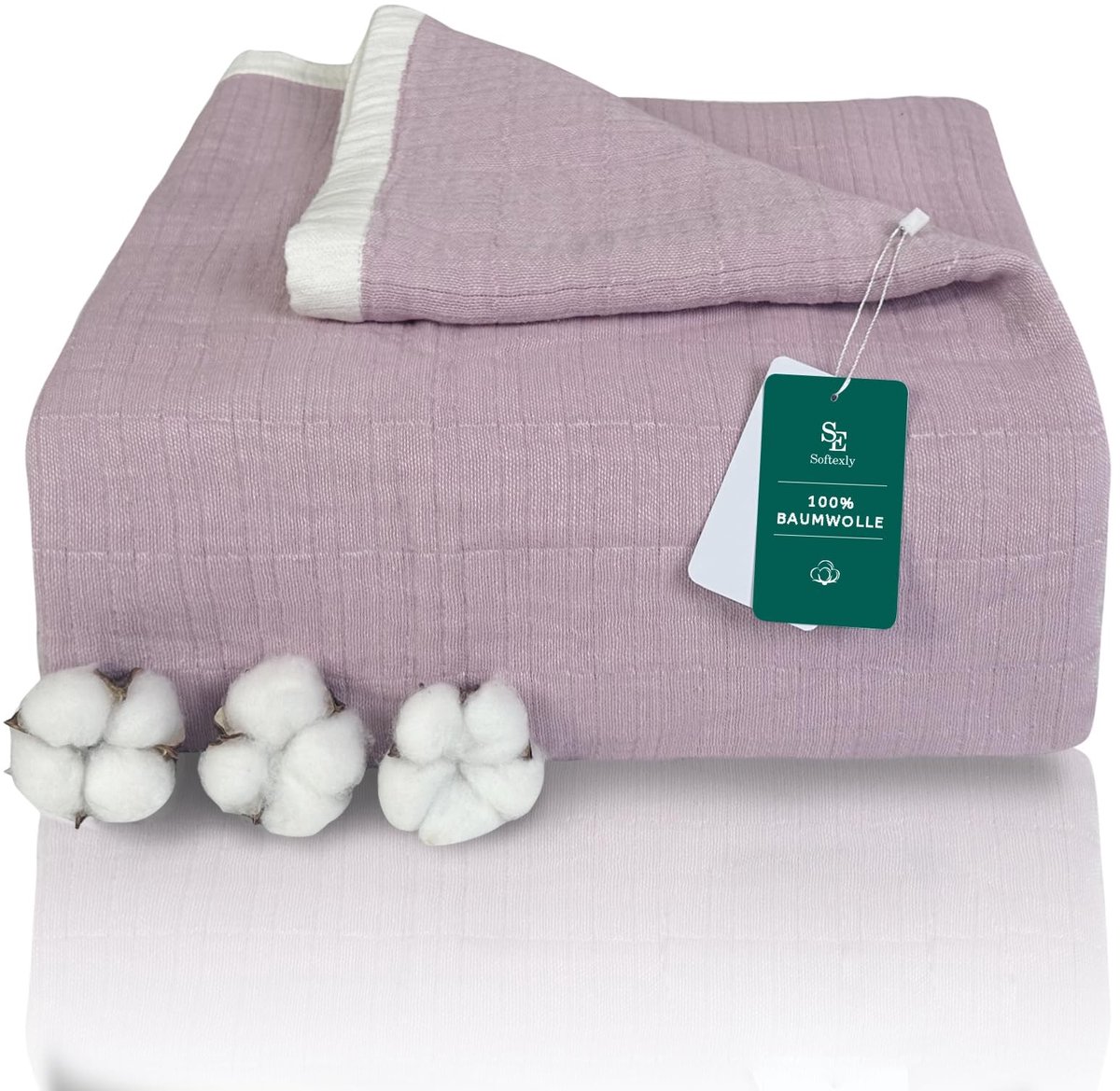 SolidKeus - Luxe Gehaakte Dekentje van 200 x 230 cm voor Sofa en Bed
