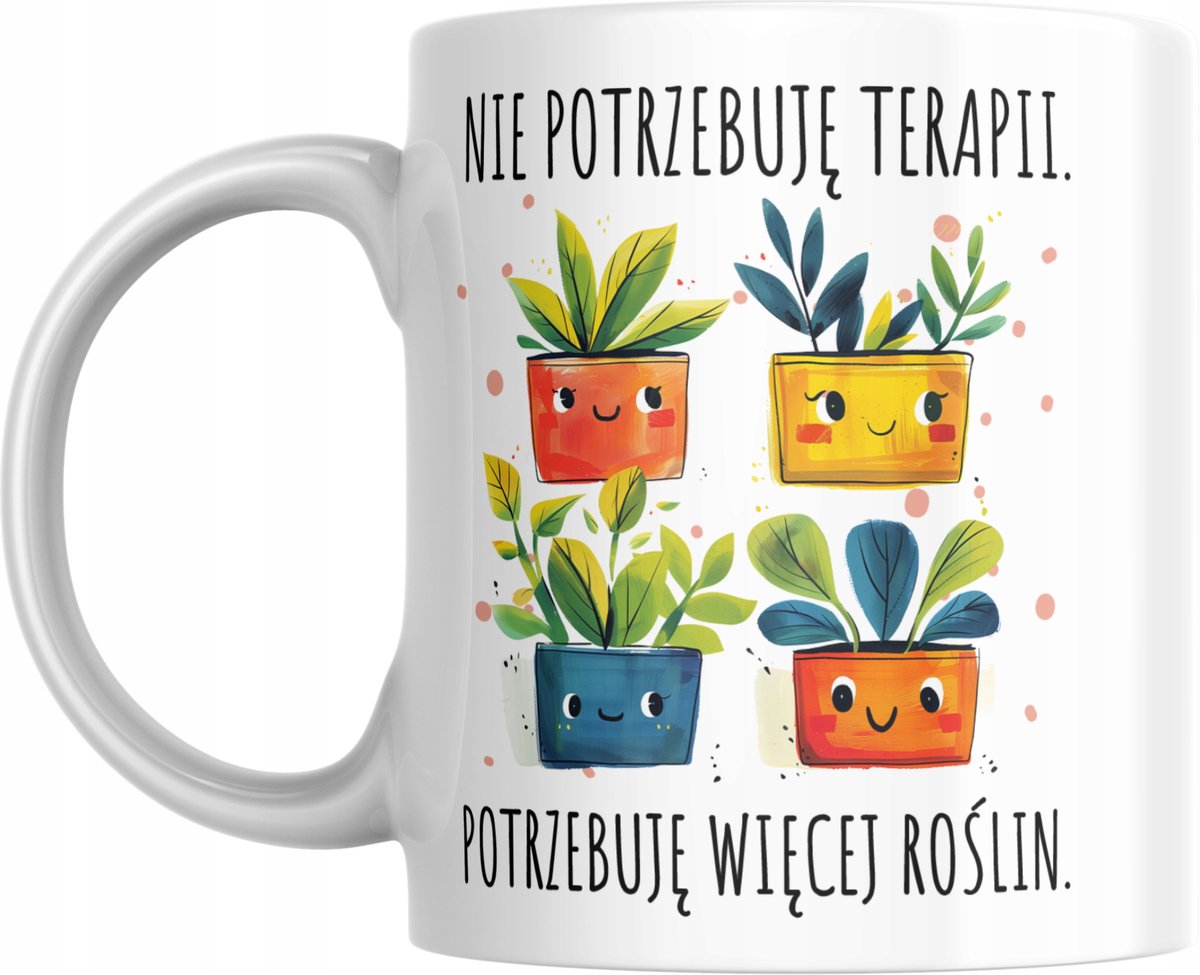 Merkloze Keramische Mok - Perfect cadeau voor planten- en tuinliefhebbers