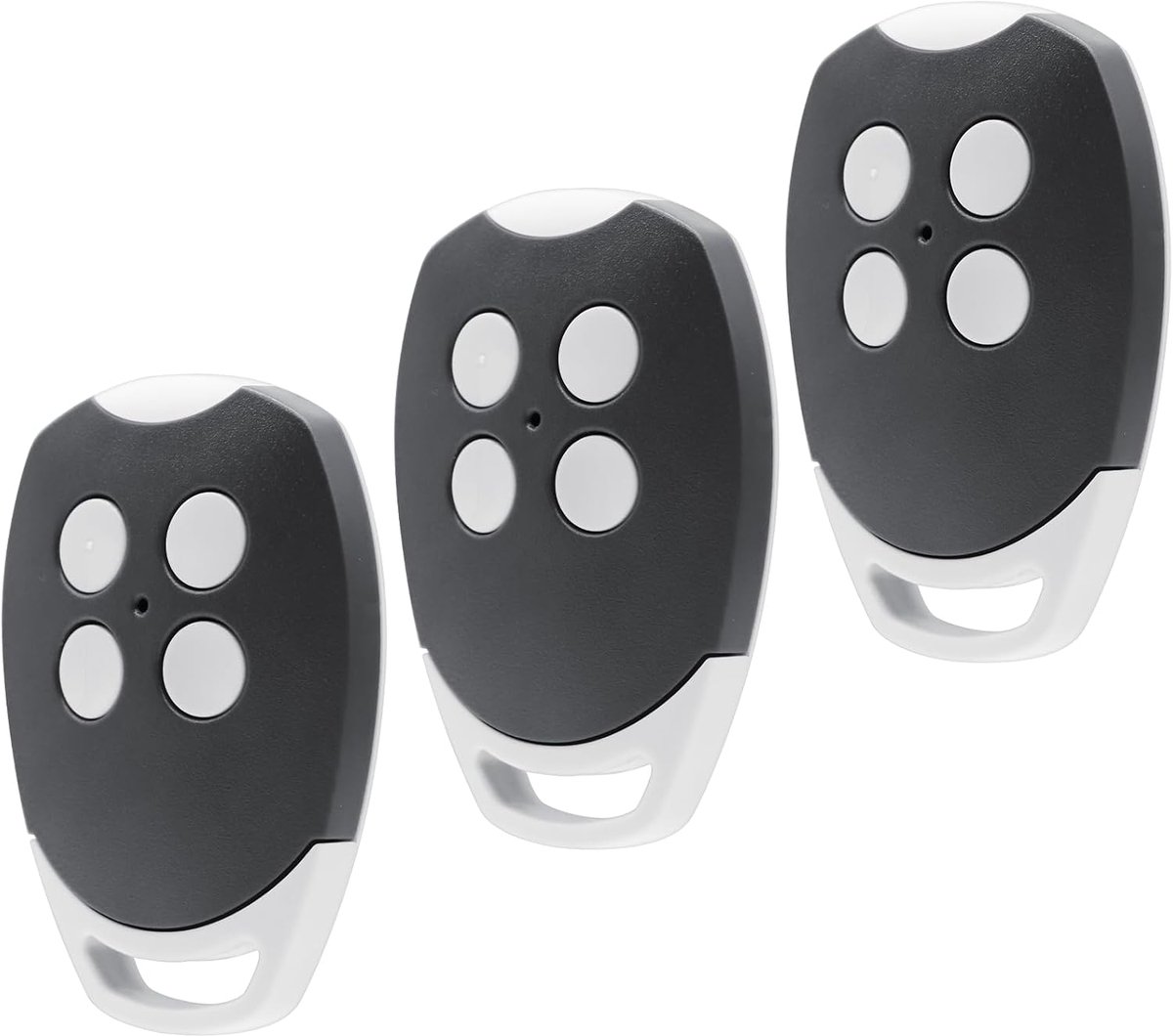 Garagedeuropener, 3 stuks garagedeur afstandsbediening compatibel met Ditec 433,92MHz GOL4, BIXLG4, BIXLP2, BIXLS2 afstandsbediening, 4 kanalen