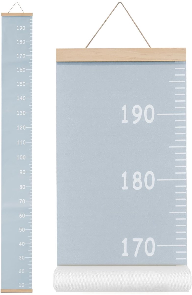 Omgoods - Groeimeter voor Kinderen met Wanddecoratie