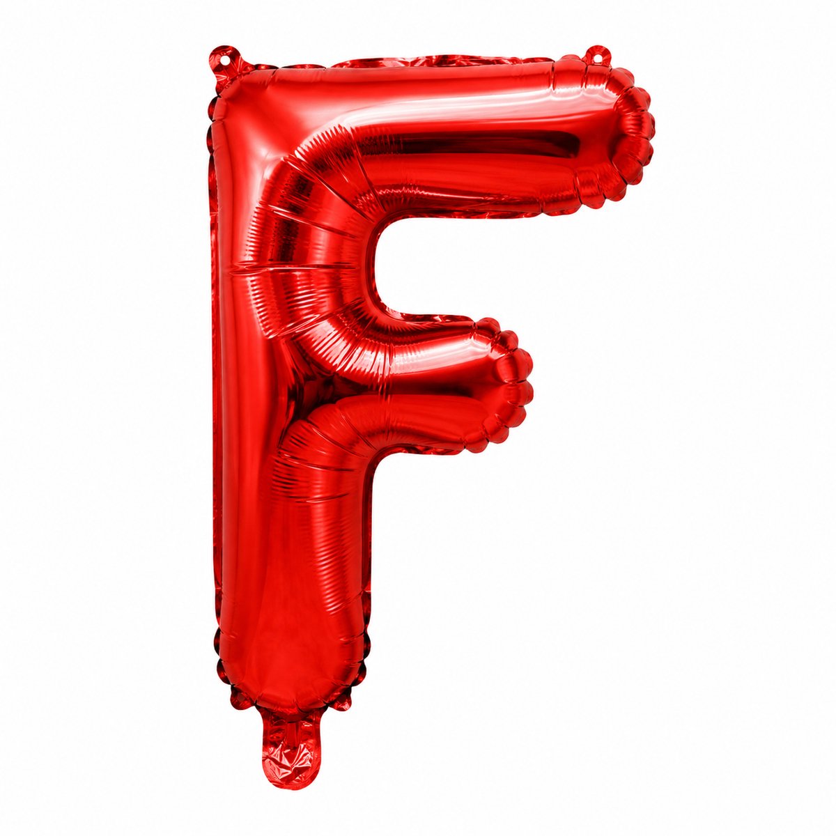 Fienosa Letterballon F Rood – 40 cm – Folieballon Letter F – Verjaardag Versiering – Feestdecoratie