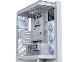 ASUS ROG Cronox GR801 Curve TG ARGB - PC Behuizing - LCD Display - ARGB Verlichting - Wit