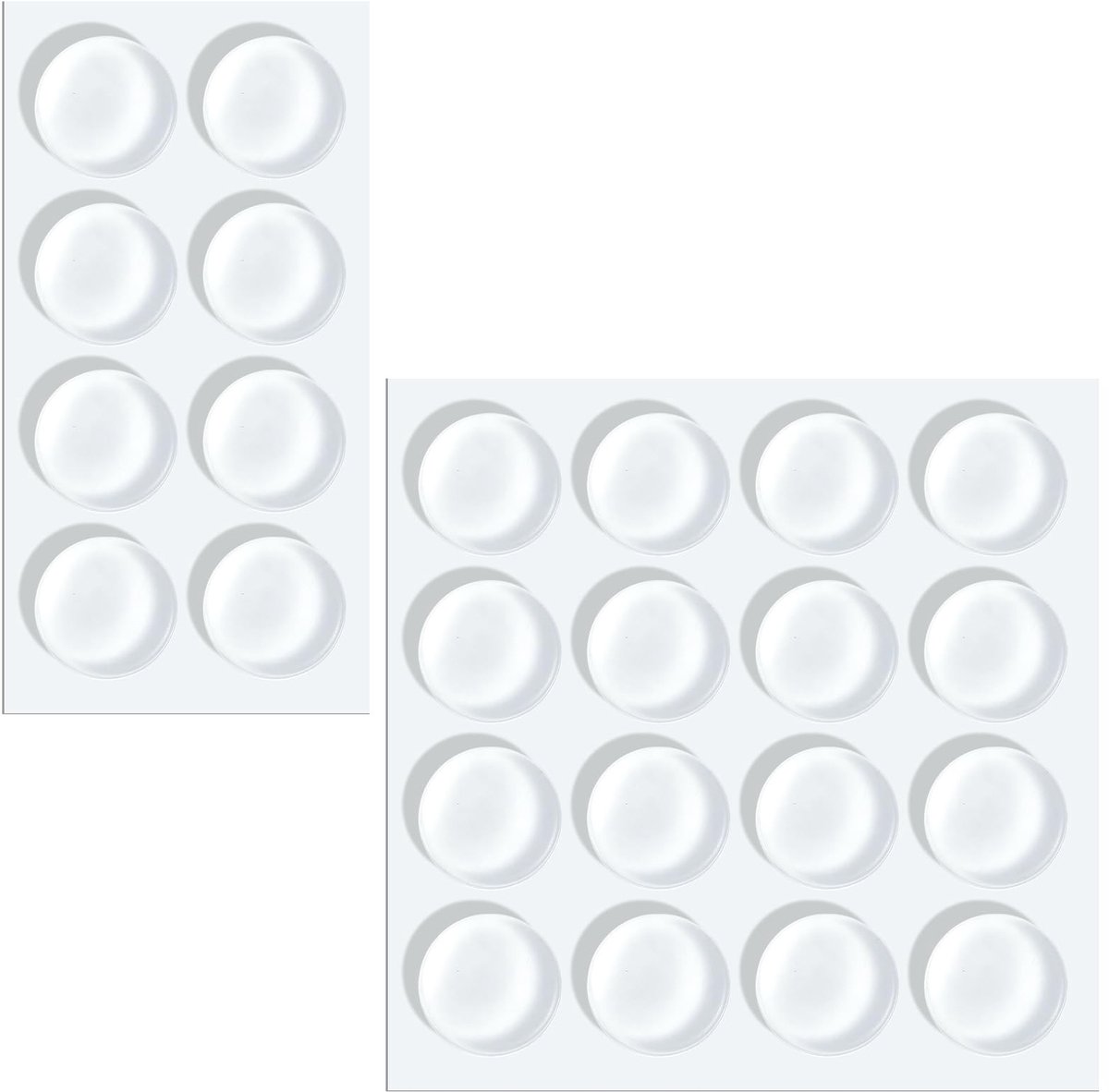 SolidKeus - 24 Stuks Antislip Pads voor Meubels en Glasplaten