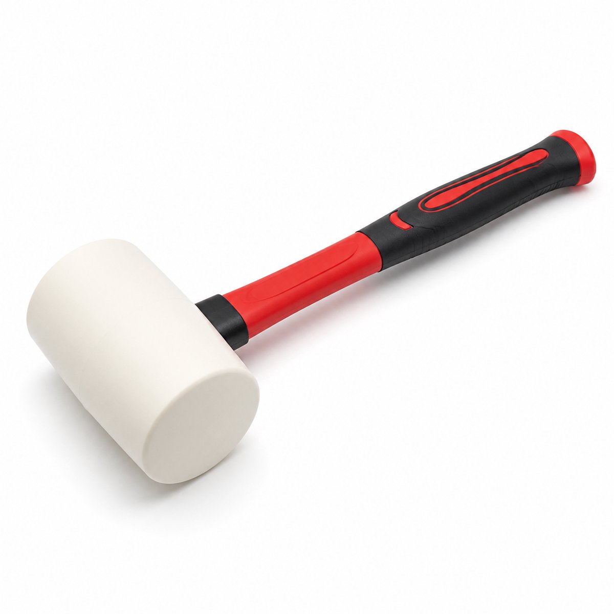 Witte Rubberhamer 16 oz - 30 cm - 55 mm Kop - Voor Tegels en Montage