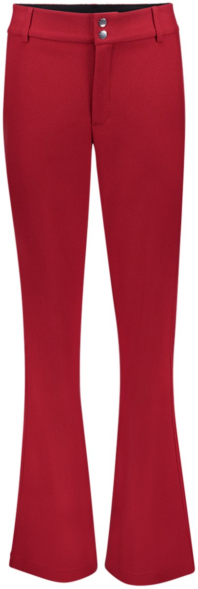 Geisha Broek Comfy Broek Met Structuur 61587 21 Red Dames Maat - L