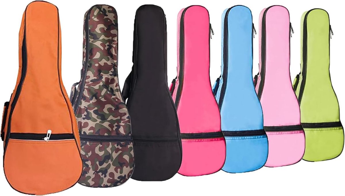 SolidKeus - Waterdichte Ukulele Tas met 5MM Schuim en Opbergvak