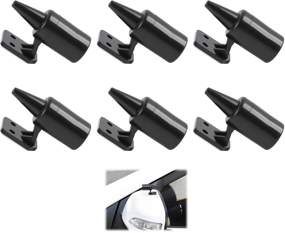 SolidKeus - Set van 6 Ultrasone Fluitjes voor Dierenafschrikking