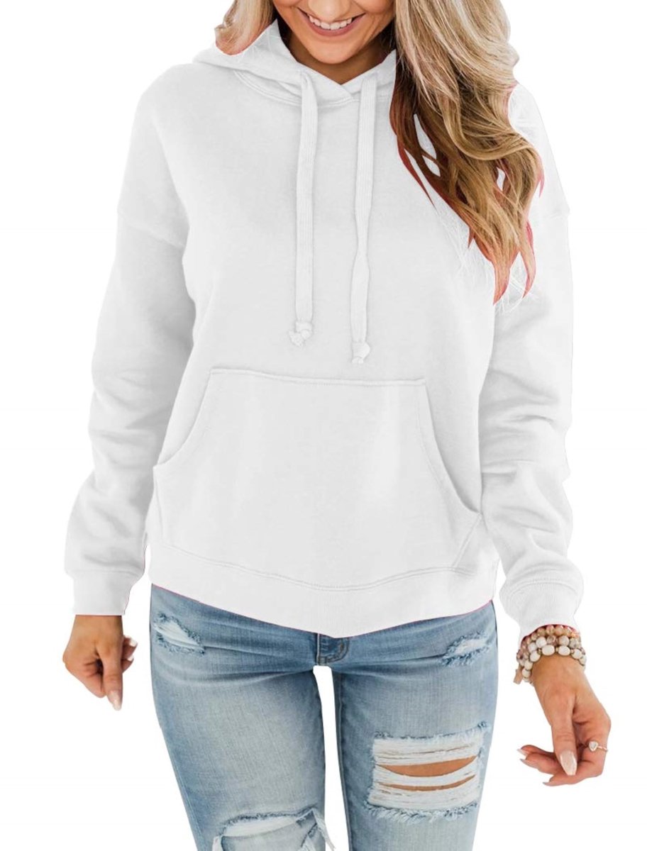 SolidKeus - Dames Hoodie met Kap en Zakjes