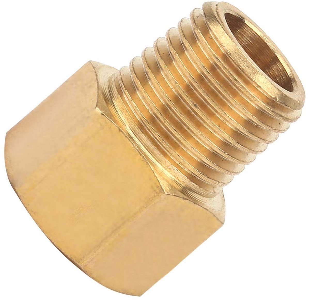 SolidKeus - Messing Pijpfittingadapter voor Manometer Toepassingen