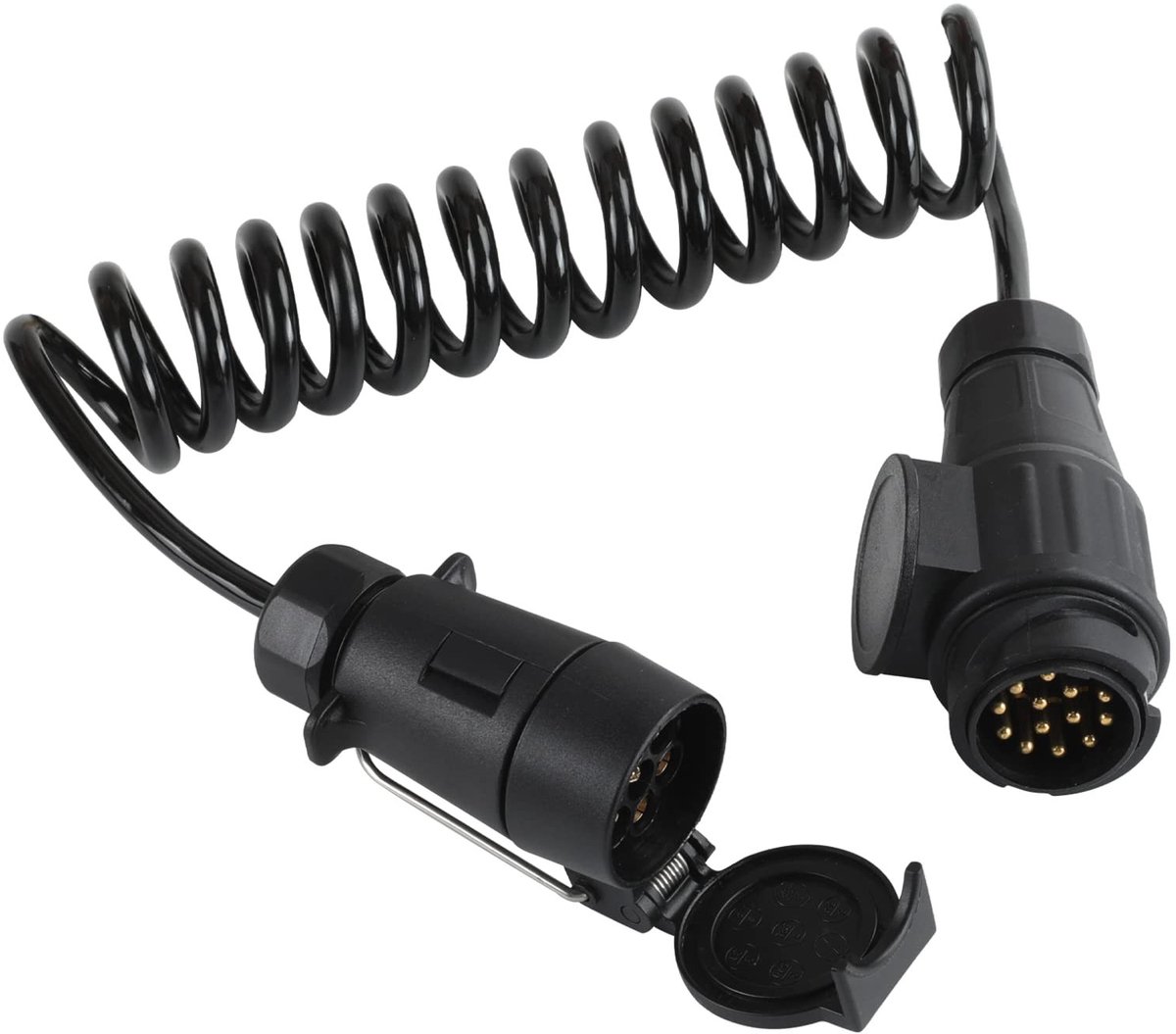SolidKeus - 13-Pin naar 7-Pin Trailer Verlengkabel 1.8 m