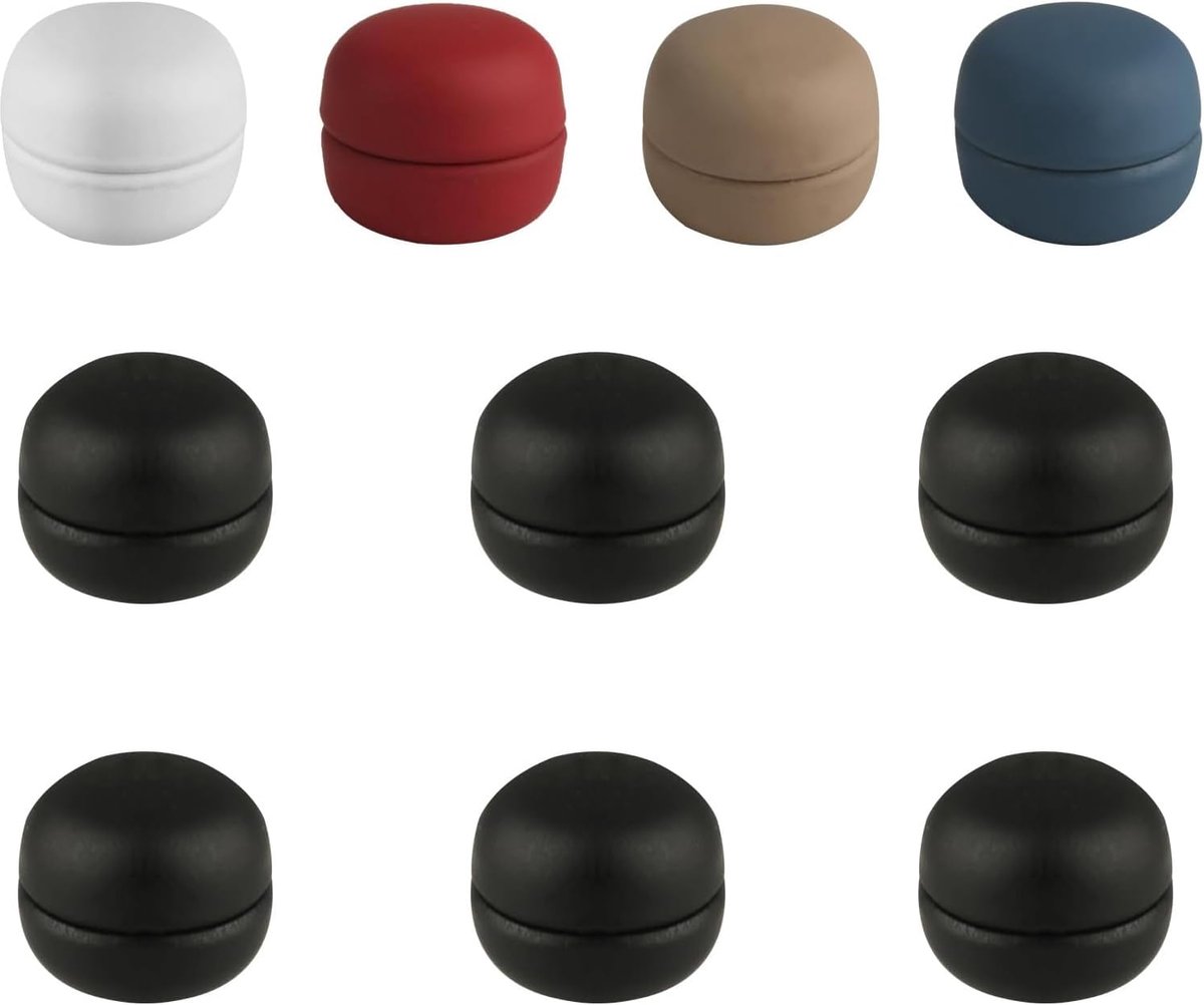 Hijab-magneten, 10 stuks, ronde magnetische zonder naald, reversspeldjes, multifunctionele magneethouder voor dames en heren, kleding, magnetische broekclips, sjaalsluitingen, magneetknopen
