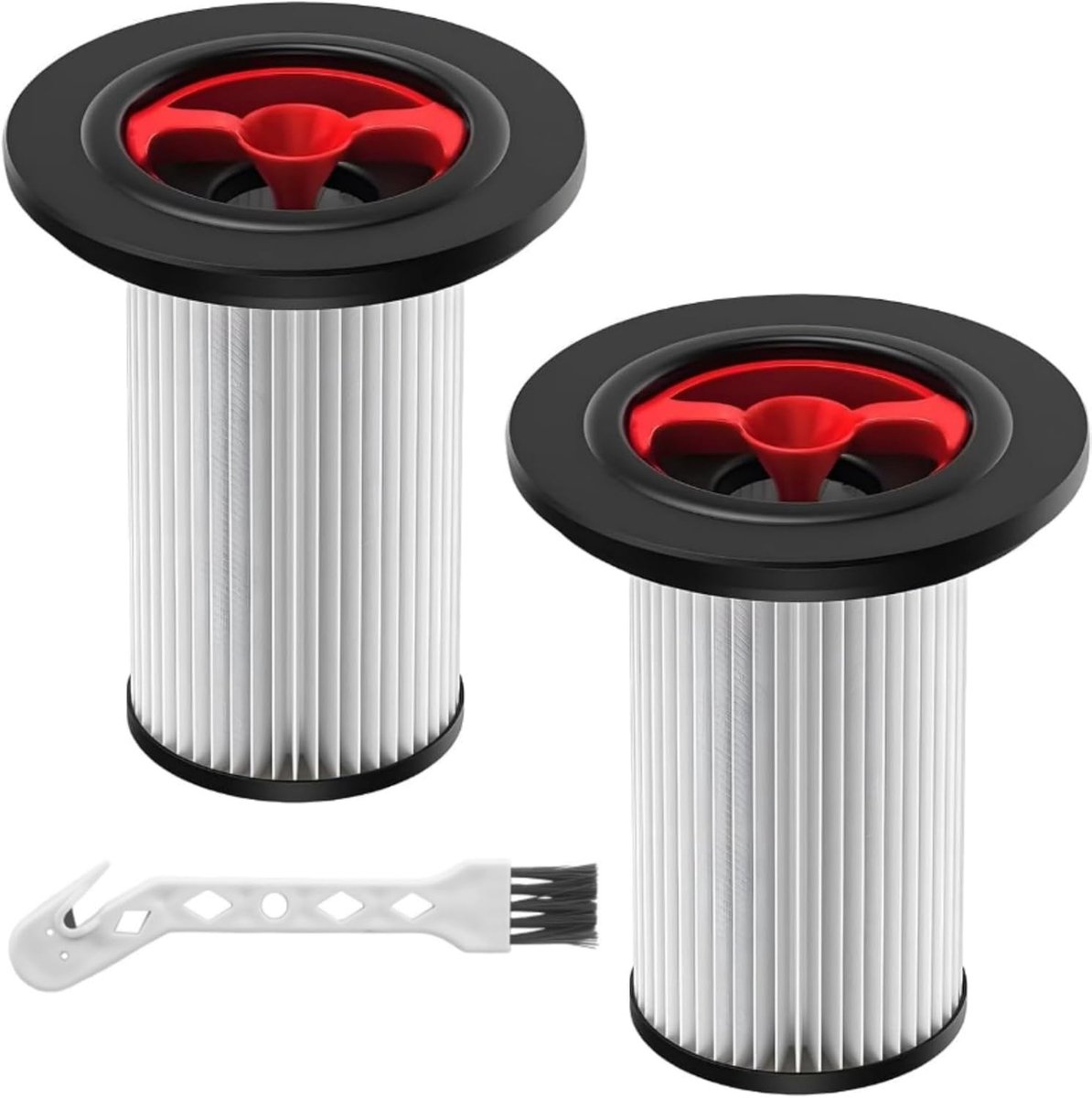 2 stuks filters compatibel met Bosch Unlimited Gen2 serie 8, 1 stuk reinigingsborstel, voor Bosch 12036642,12023349 HEPA-filter